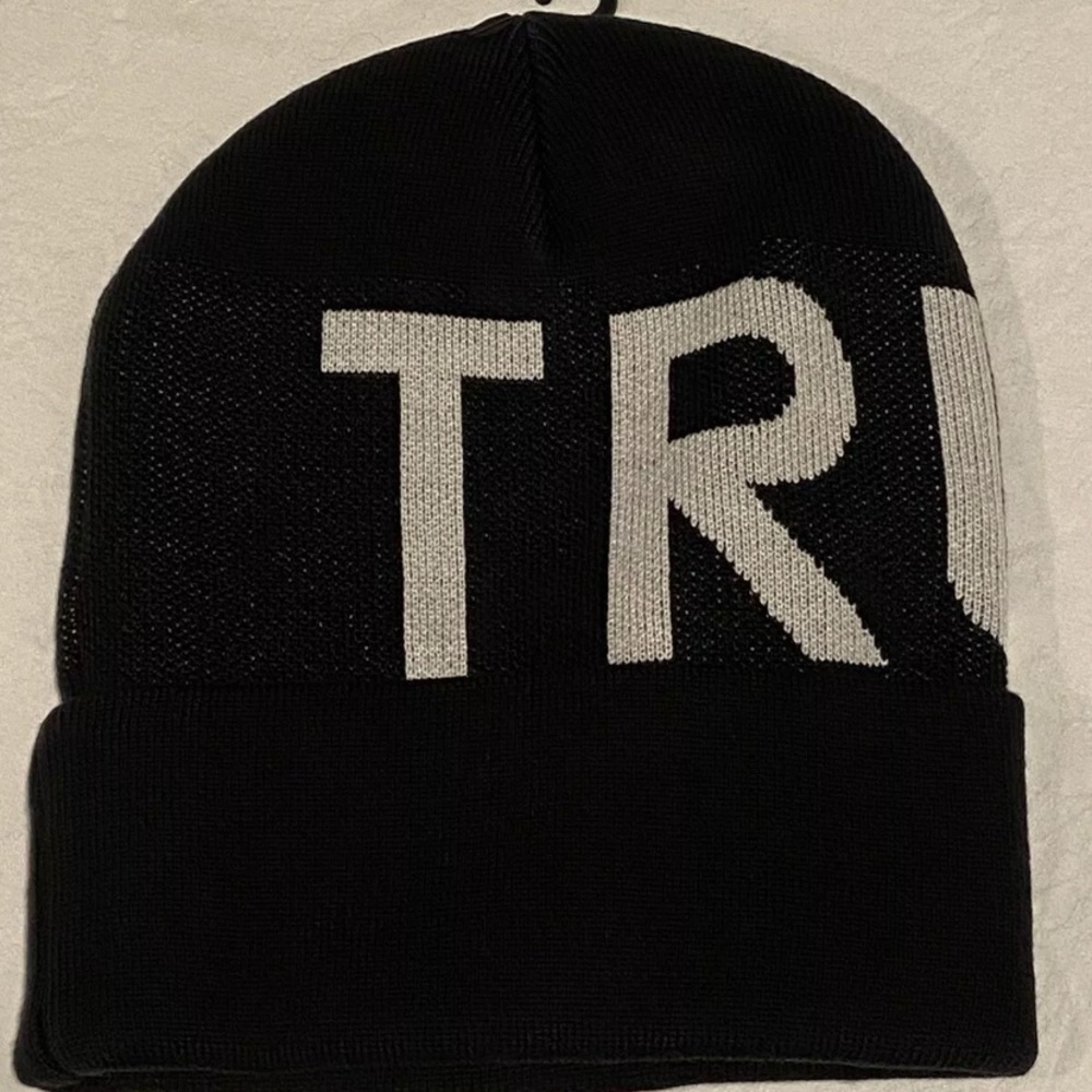 New True Religion Men's Block Letters Watch Cap